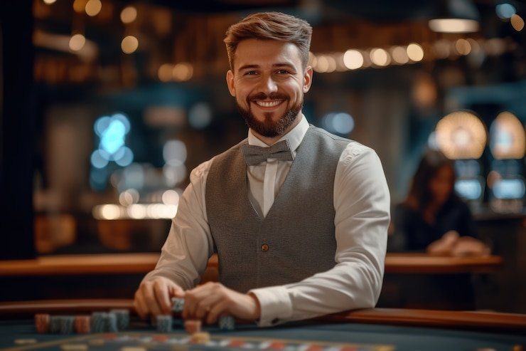 spmbet77 Microgaming interface showing classic slots and live dealer table selection